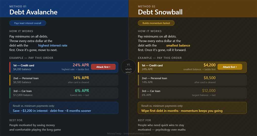 Read more about the article Avalanche vs Snowball Method: Which Debt Payoff Plan Fits You Best?