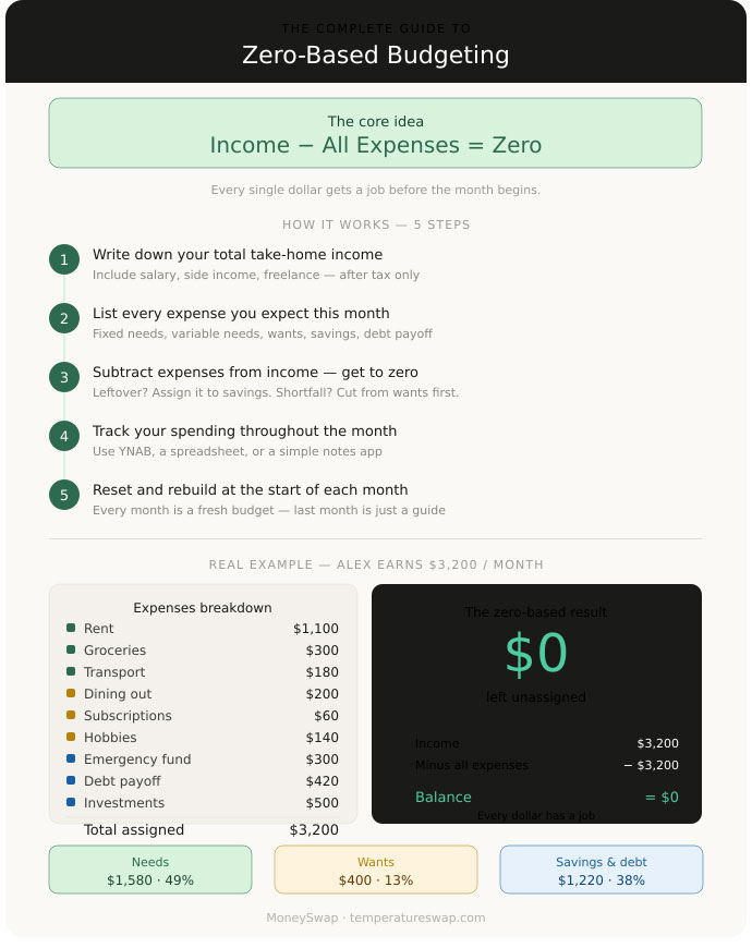 Read more about the article Zero-Based Budgeting: The Practical, Beginner-Friendly System That Gives Every Dollar a Job